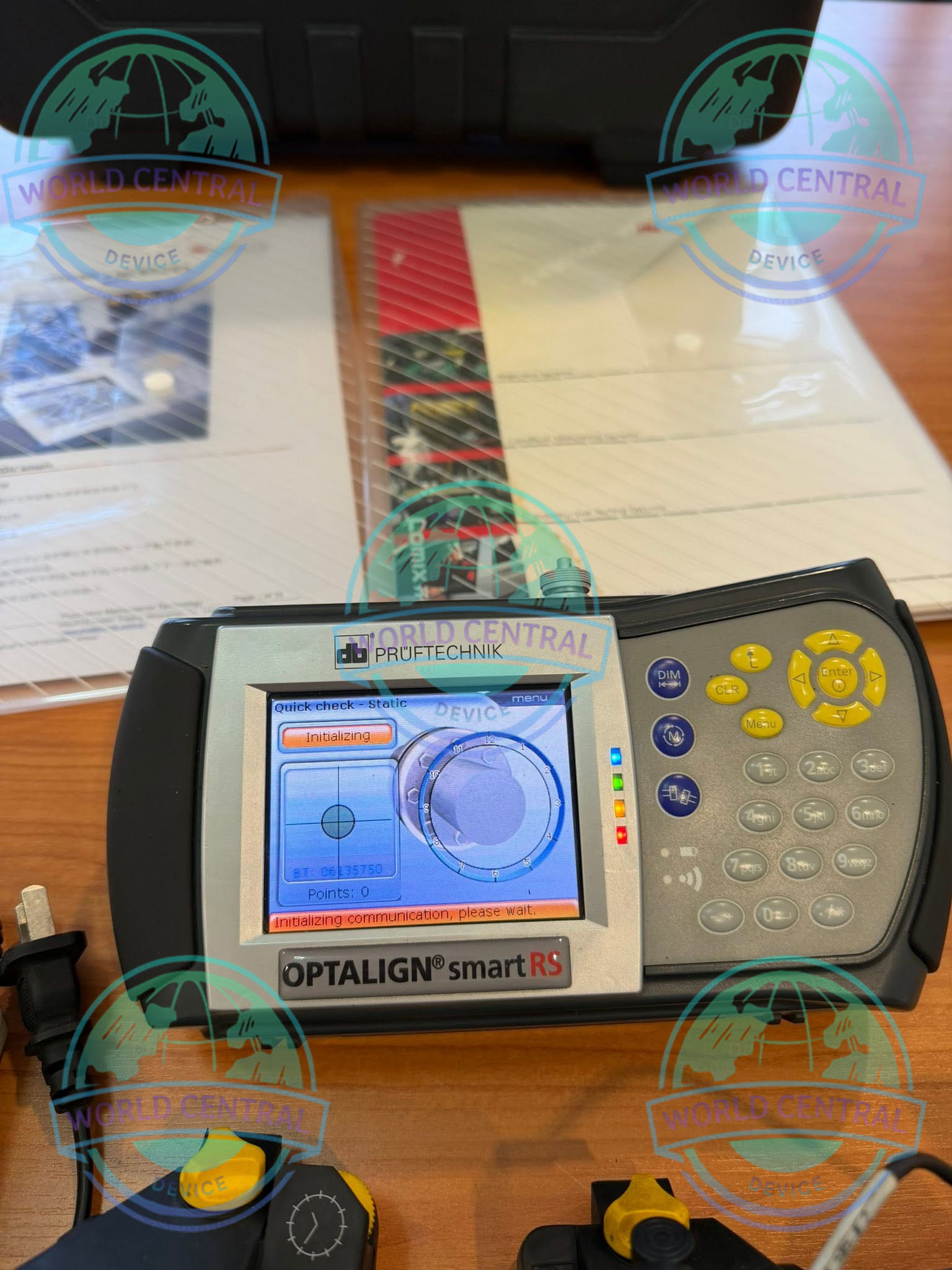 OPTALIGN Smart User Interface PRUFTECHNIK OPTALIGN Smart touchscreen alignment interface