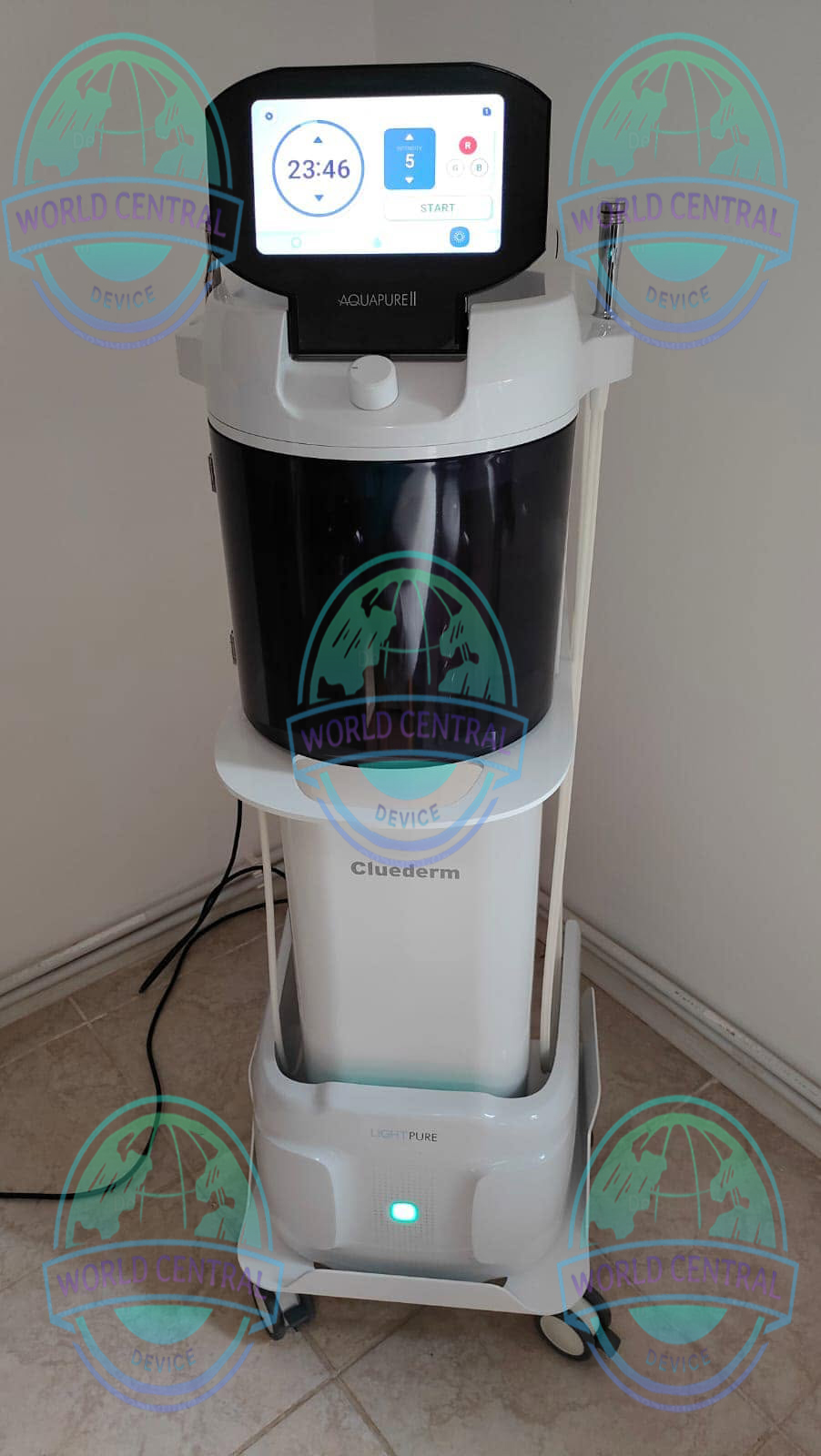 AquaPure II Skin Rejuvenation Platform Cluederm AquaPure II professional skin rejuvenation machine