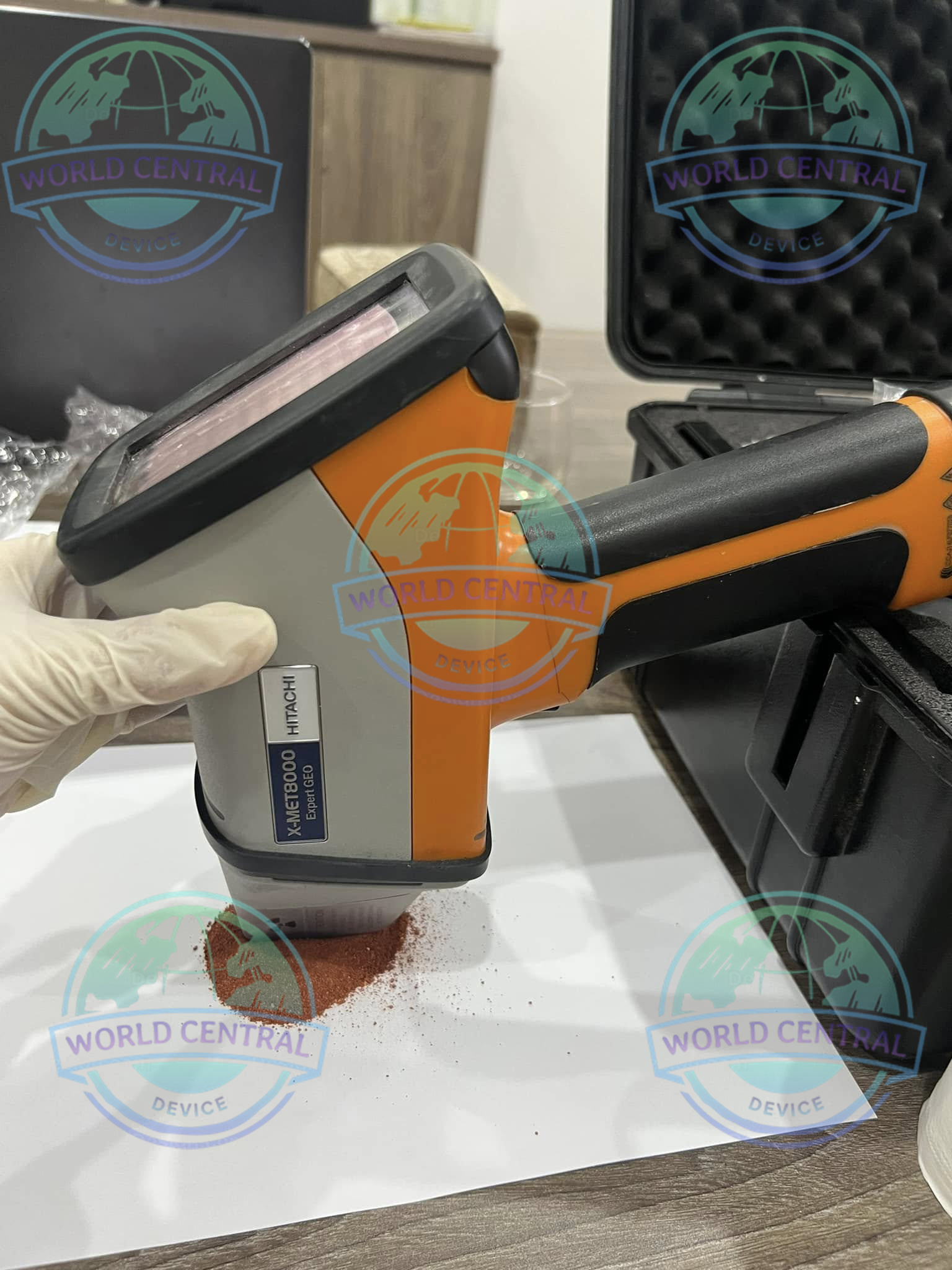 Rapid Drill Core Elemental Analysis Hitachi X-MET8000 Expert Geo Performing Drill Core Analysis