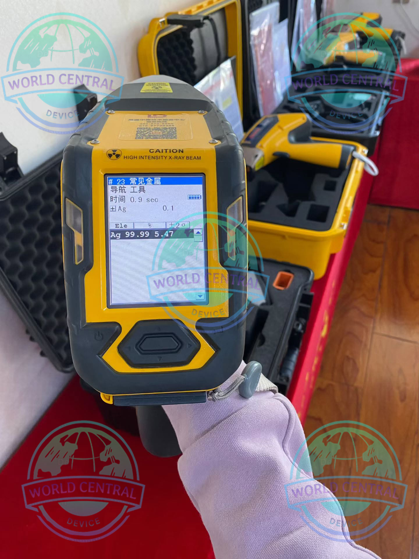 Environmental Screening with Niton XL2 800 Portable XRF Analyzer Used for Soil and Environmental Testing