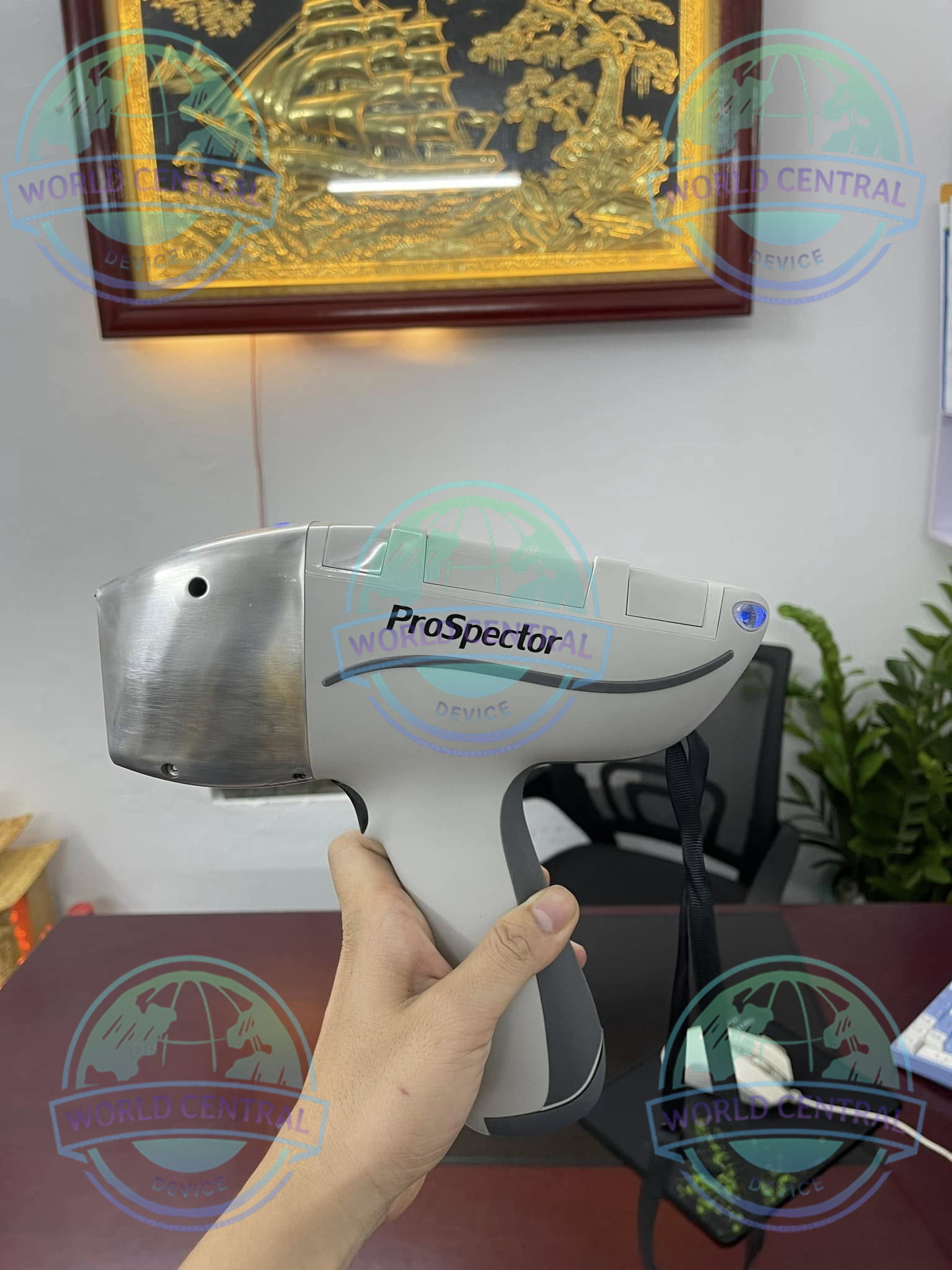 Mining Analysis with Elvatech ProSpector 2 Geologist using Elvatech ProSpector 2 portable XRF analyzer for mining exploration