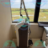DEKA SmartXide DOT skin resurfacing treatment performed in a medical aesthetic clinic.