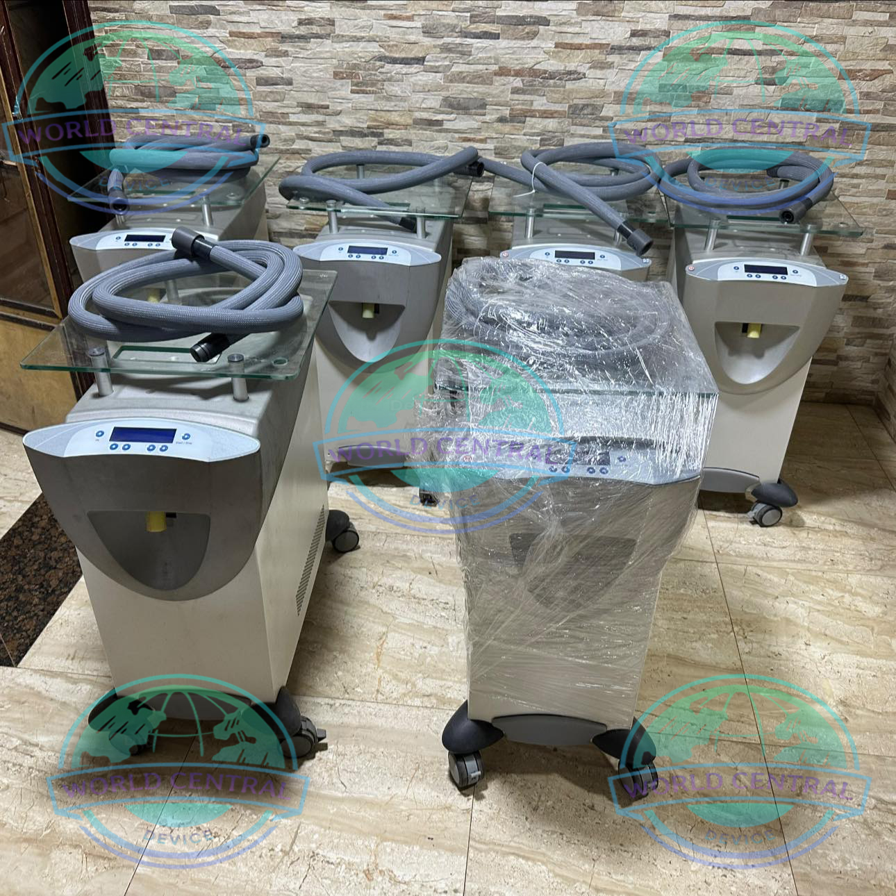 Zimmer Cryo 6 in Aesthetic Practice Medical aesthetic clinic using Zimmer Cryo 6 skin cooling technology.