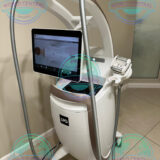 LPG Cellu M6 Infinity performing cellulite reduction treatment on thighs