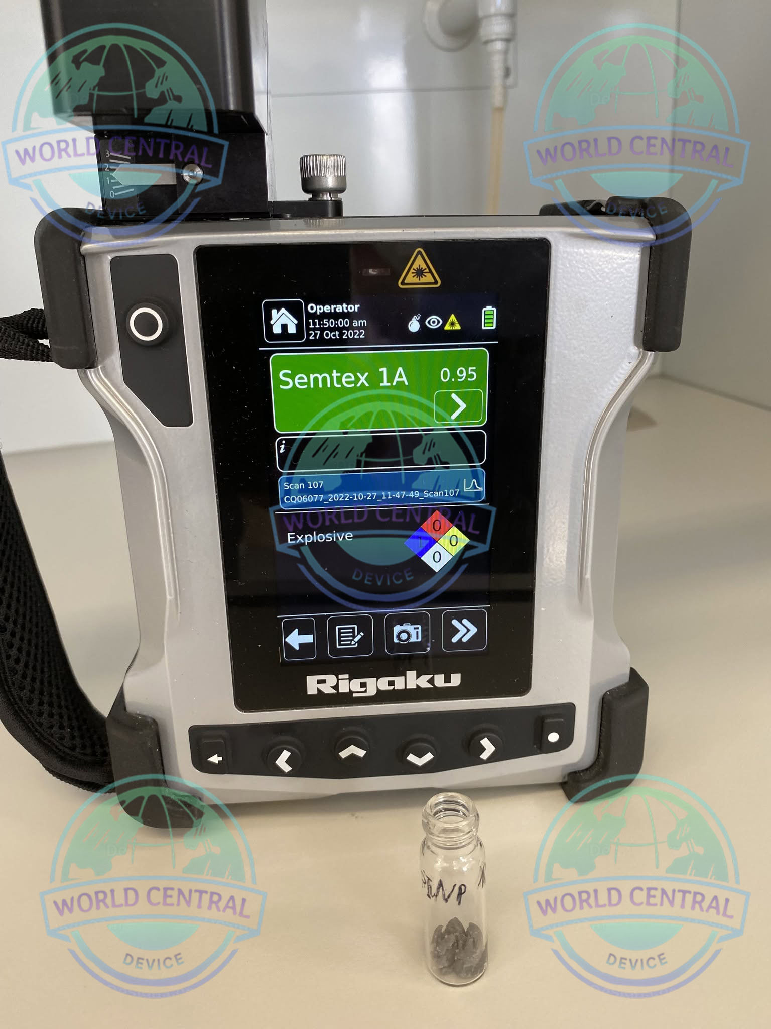 Rigaku Progeny ResQ CQL Handheld Raman Analyzer Rigaku Progeny ResQ CQL handheld Raman analyzer for chemical identification