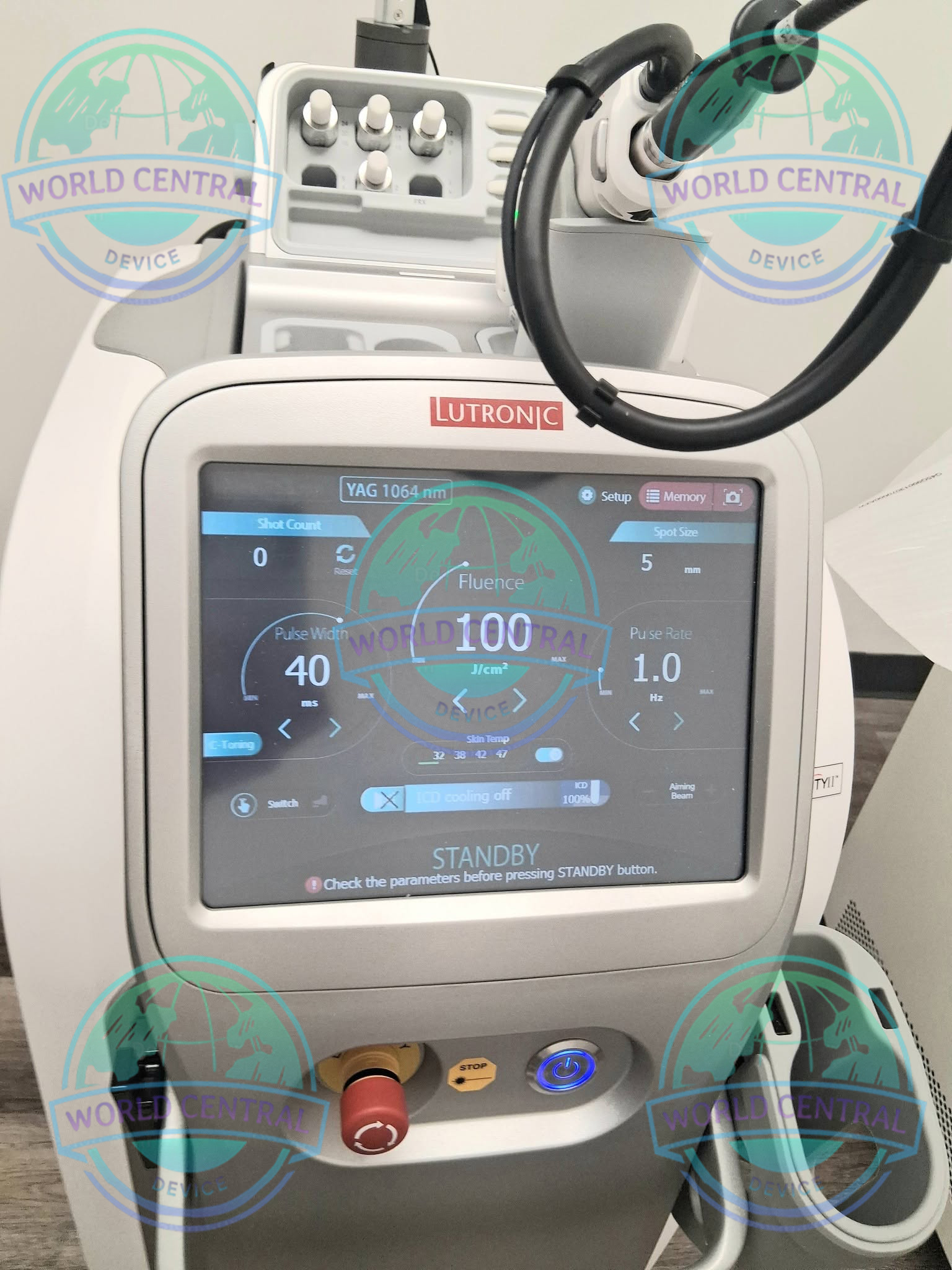IntelliTrak™ Smart Laser Technology Cynosure Lutronic Clarity II featuring IntelliTrak motion tracking and integrated cooling technology