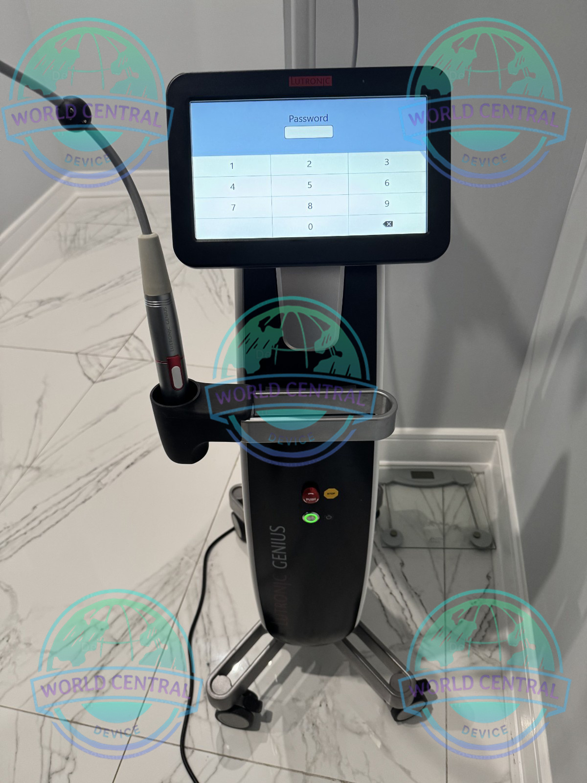 Real-Time RF Energy Monitoring Cynosure Lutronic Genius RF system featuring real-time energy monitoring and impedance feedback technology