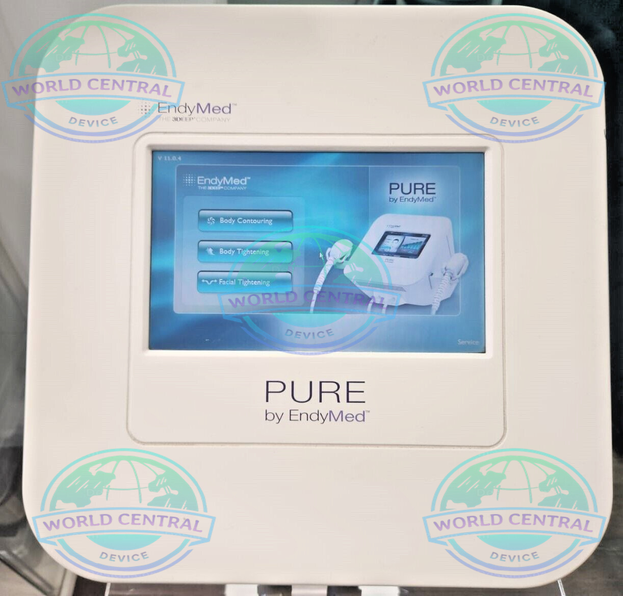 Body Contouring with PURE 2.0 EndyMed body contouring and skin tightening treatment
