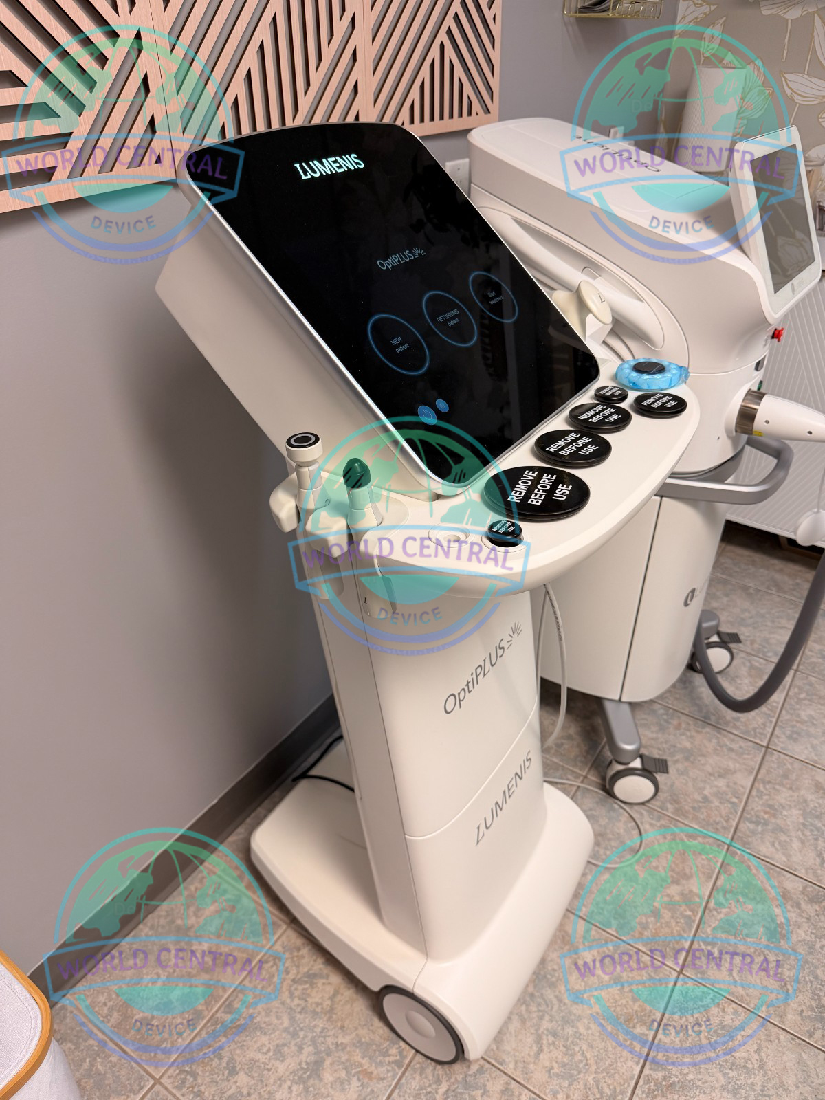 OptiPLUS Dry Eye Management Treatment OptiPLUS RF treatment around the eye area for dry eye therapy