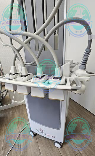 Venus Bliss in Professional Aesthetic Practice Venus Bliss body sculpting system installed in a modern aesthetic clinic