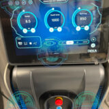 DEKA Tetra Pro performing facial skin resurfacing treatment