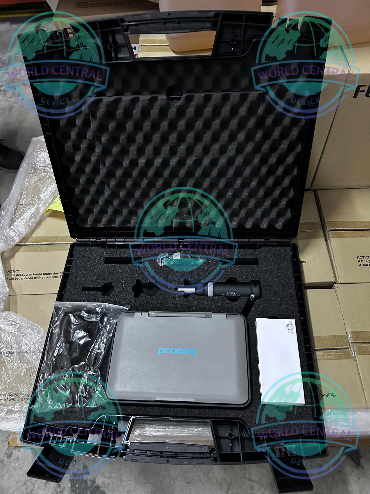 Aerospace Material Hardness Verification Proceq Equotip 550 hardness measurement on aerospace alloy component