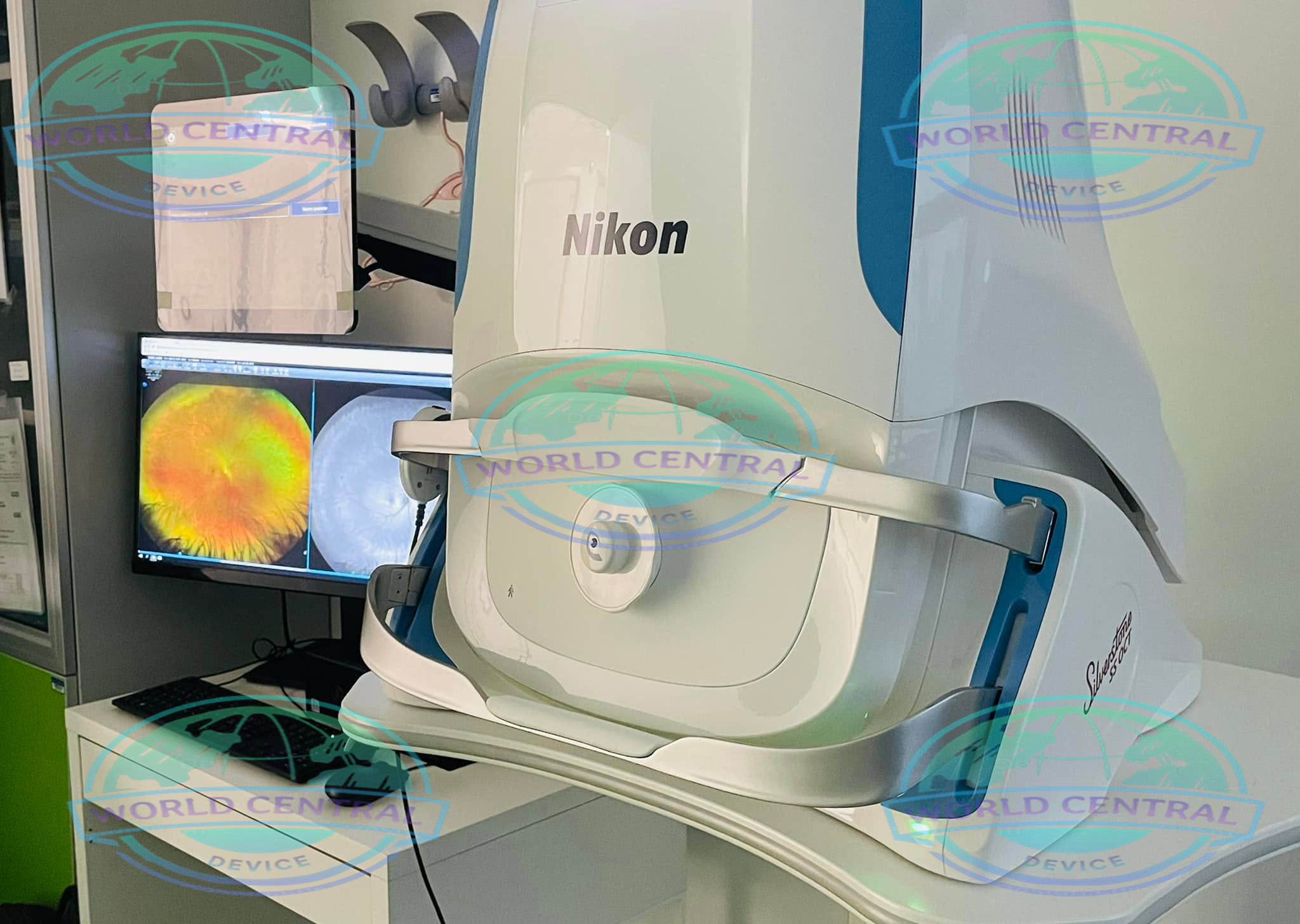 Optos Silverstone SS OCT Retinal Imaging System Optos Silverstone SS OCT front view