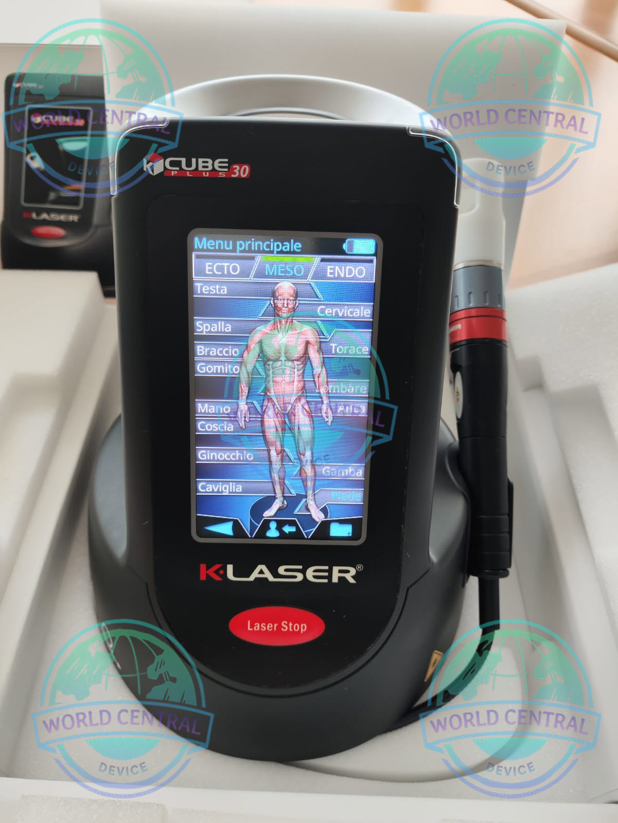 K-Laser Cube Plus 30 Therapy Laser K-Laser Cube Plus 30 Therapy Laser front view