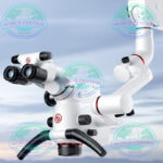 iSee 9000 Dental Microscope front view with LED illumination