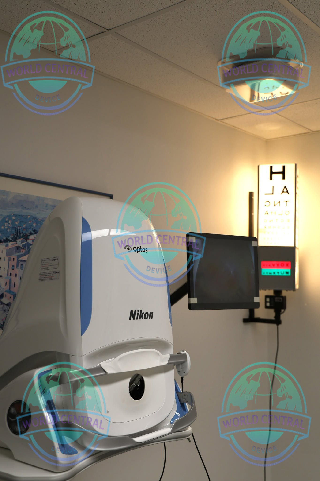 Optos Silverstone RGB Retinal Imaging System Optos Silverstone RGB Retinal Imaging System front view