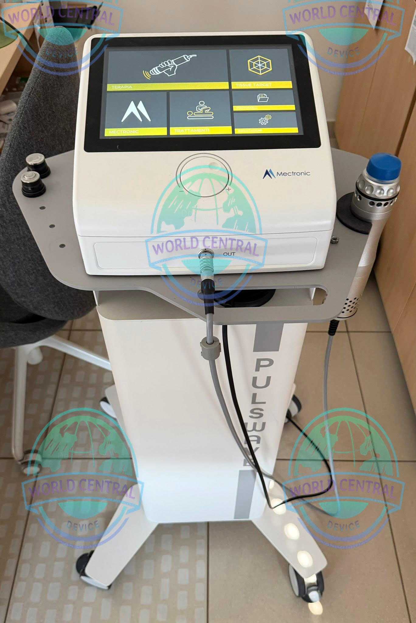 Mectronic Pulswave rESWT System Mectronic Pulswave Radial Shockwave Therapy device