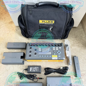 The Fluke ProSim 8 Patient Simulator with SpO₂ Module is an advanced multi-parameter biomedical testing device designed for preventive maintenance, calibration verification, and functional testing of patient monitors, combining ECG, respiration, blood pressure, temperature, and oxygen saturation simulation in one portable system.