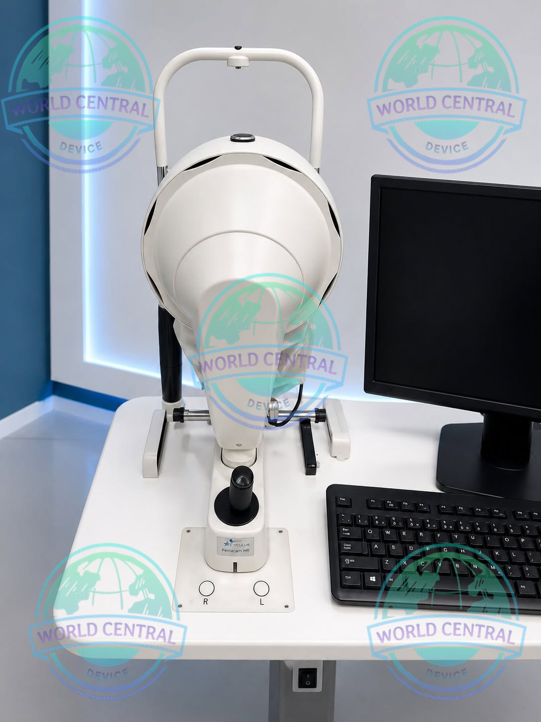 OCULUS Pentacam HR Corneal Tomographer OCULUS Pentacam HR Corneal Tomographer front view for anterior segment imaging