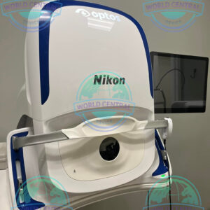 Ultra-widefield retinal image captured with Optos California