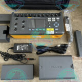Fluke ProSim 8 touchscreen interface