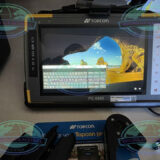 Topcon FC-6000 Rugged Data Collector front view with 7-inch touchscreen