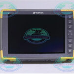 Topcon FC-6400 GNSS Field Controller front view with rugged touchscreen display