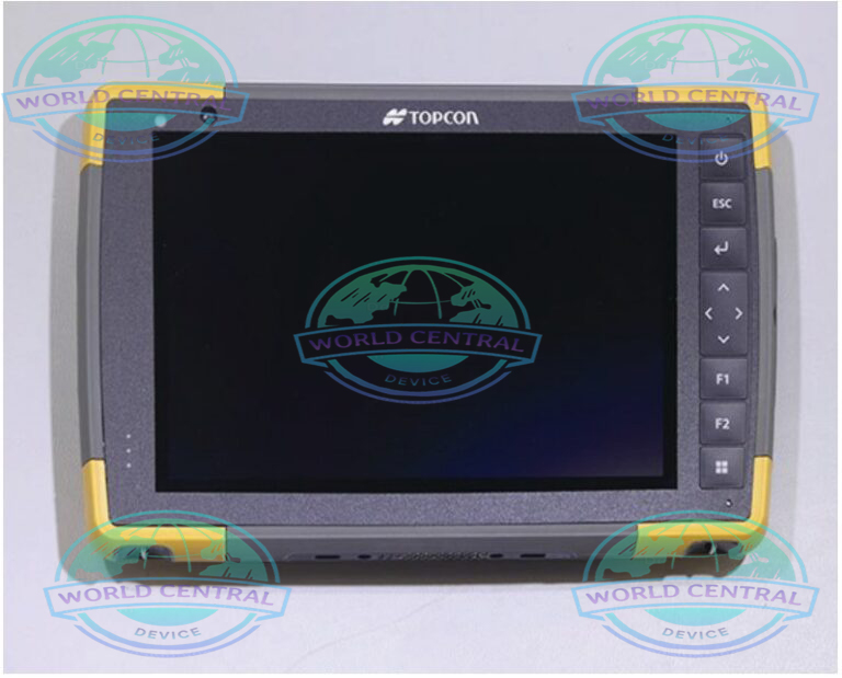 Topcon FC-6400 GNSS Field Controller Topcon FC-6400 GNSS Field Controller front view with rugged touchscreen display