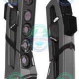 Engineer scanning automotive component using Creaform Go!SCAN Spark