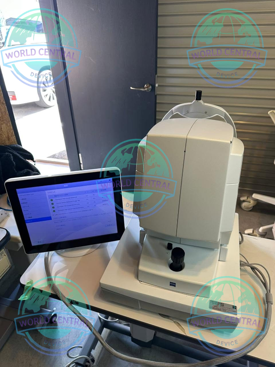 Swept-Source OCT Eye Imaging ZEISS IOLMaster 700 full-length OCT eye visualization