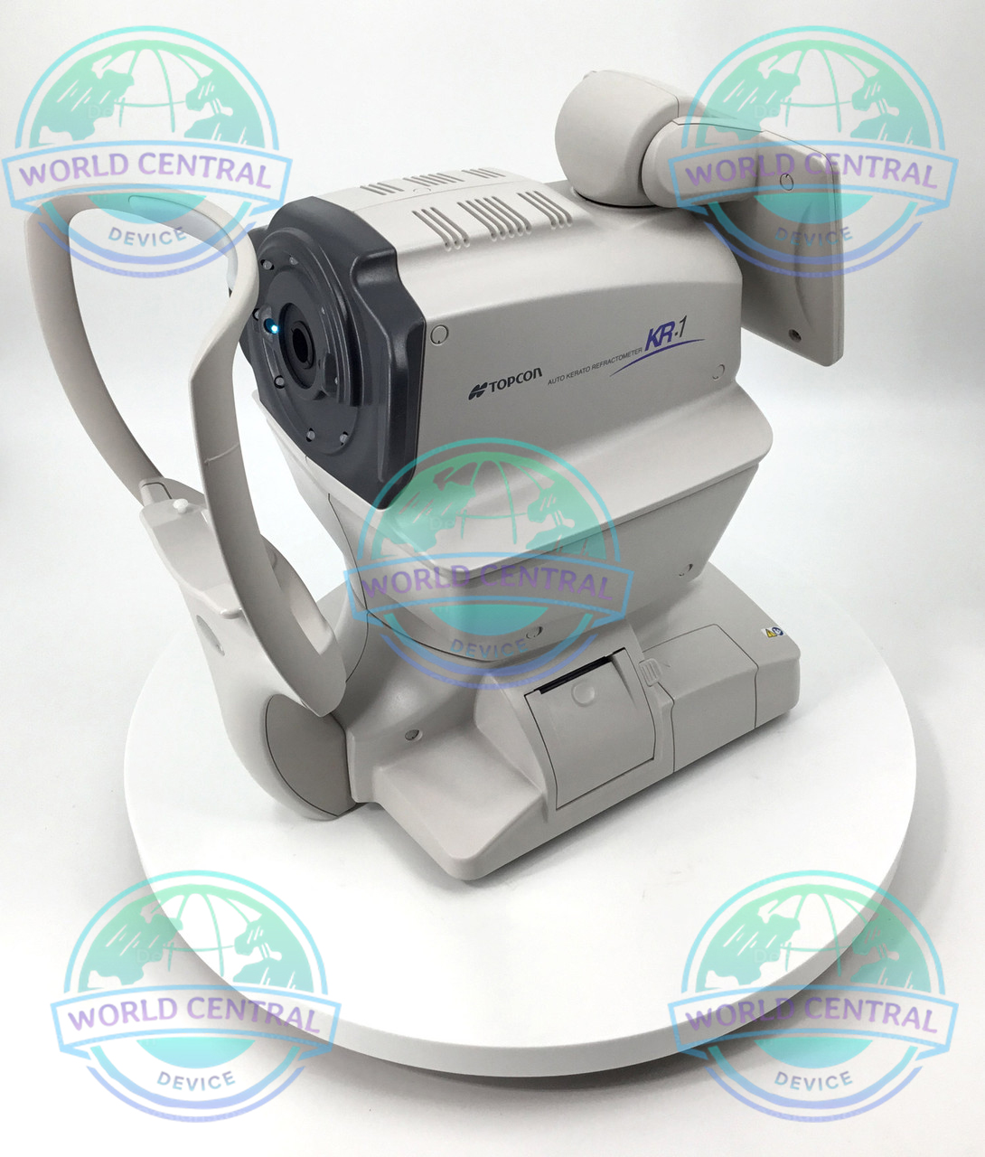 Precision Keratometry Analysis Topcon KR-1 corneal keratometry measurement system