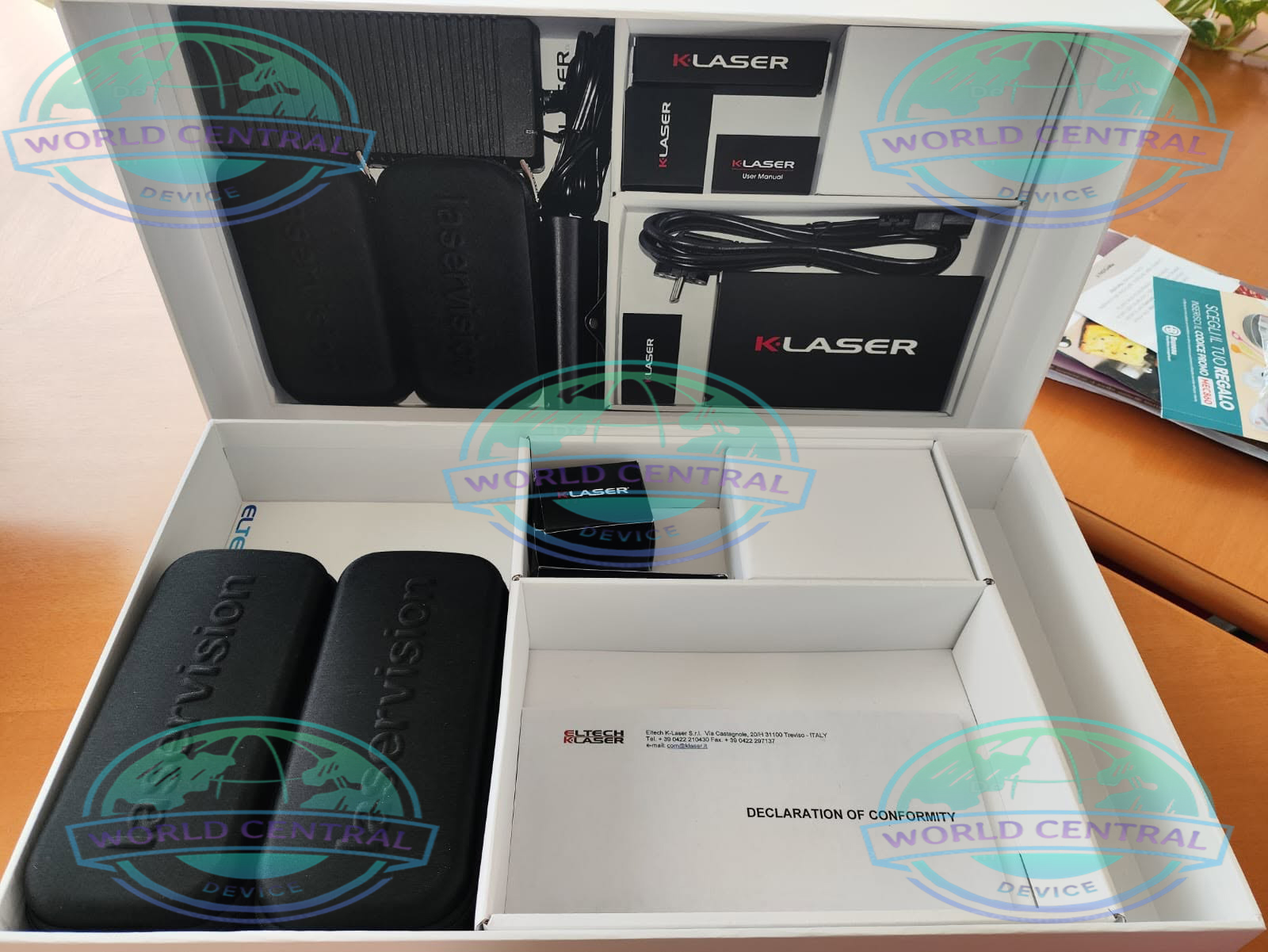 K-Laser Pain Relief Therapy Laser therapy treatment session