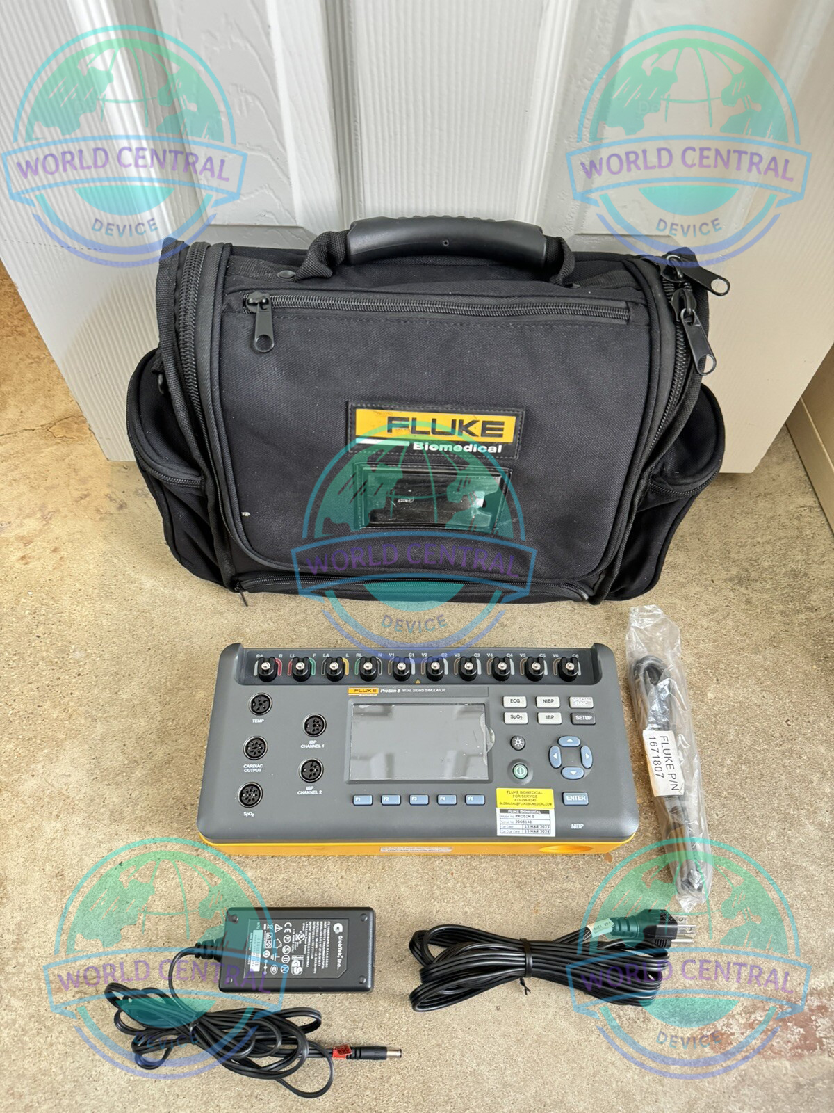 ECG & SpO₂ Simulation Testing Fluke ProSim 8 ECG and SpO₂ simulation