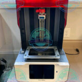 SprintRay Pro 55S printing dental model and implant surgical guide
