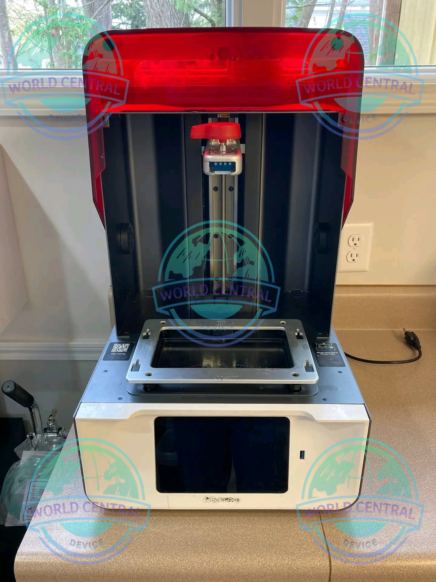 Precision Dental Model and Surgical Guide Printing SprintRay Pro 55S printing dental model and implant surgical guide