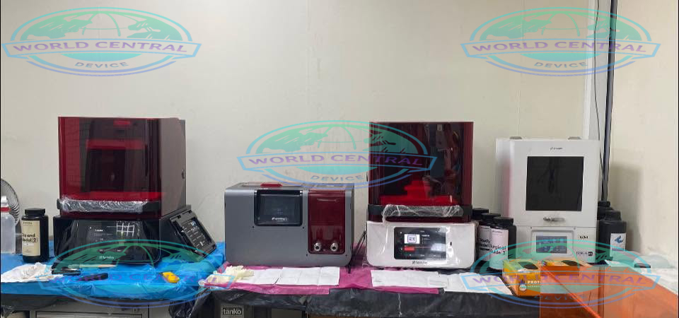 High-Precision Dental Model and Surgical Guide Printing SprintRay Pro 95S printing surgical guide and dental models
